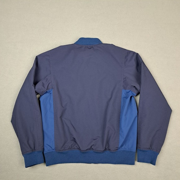 Lacoste Bomber Jacket Men's 50 Large Two Tone Blue Bi Swing Full Zip Lightweight - Picture 11 of 12